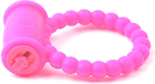 Perlen Rosa Farbe Silikon Vibrations Penisring