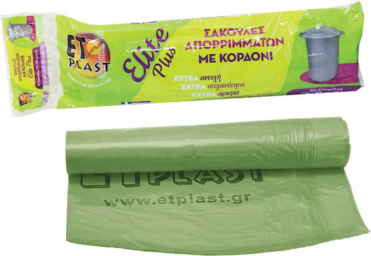 Etplast Αρωματικές Σακούλες Απορριμάτων Многоиздръжливи Χωρητικότητας 100лт με Κορδόνι 95x70см 210бр