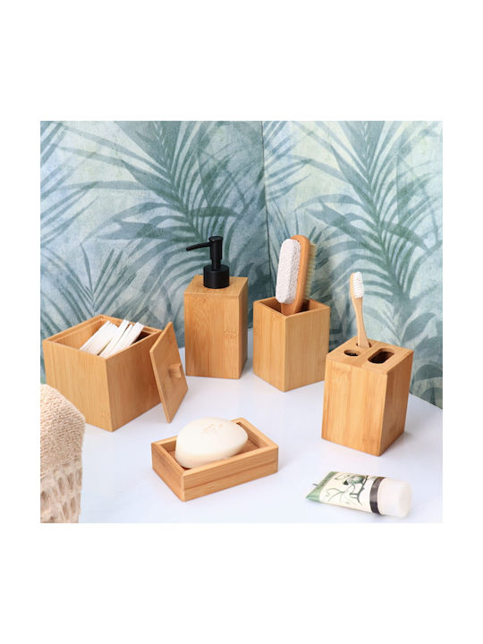 Dispenser από Bamboo Μαύρο 250ml