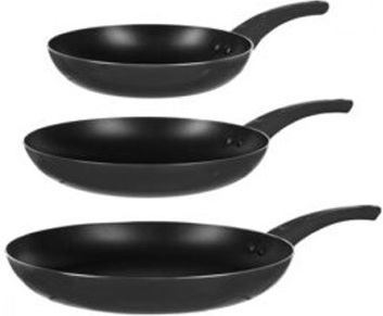 SpitiBazaar Σετ Μαγειρικά Σκεύη από Αλουμίνιο Black 9τμχ SpitiBazaar Σετ Μαγειρικά Σκεύη από Αλουμίνιο Black 9τμχ
