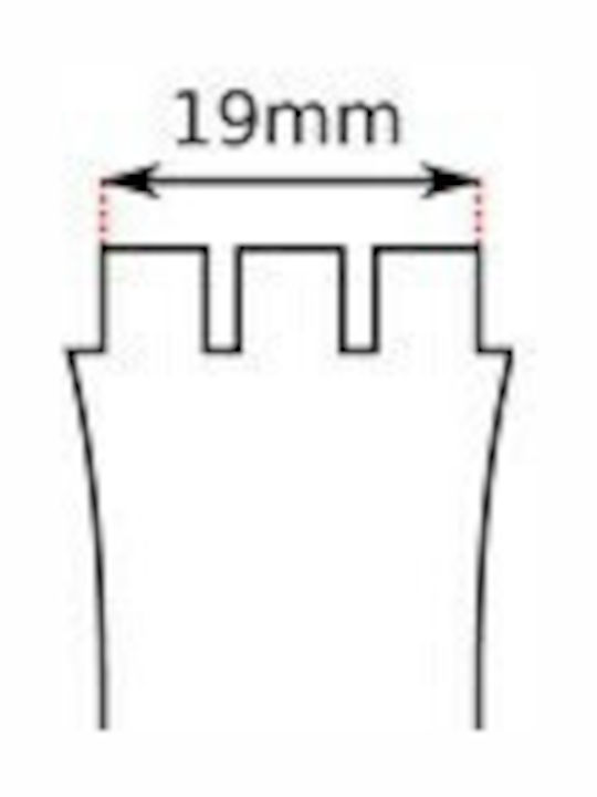 Curea Din Silicon Comercială Swatch 19mm Roșie Curea Din Silicon Comercială Swatch 19mm Roșie