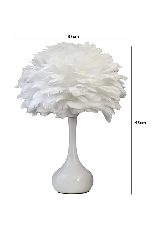 Lustră Decorativă cu Soclu pentru Bec E27 Auriu
