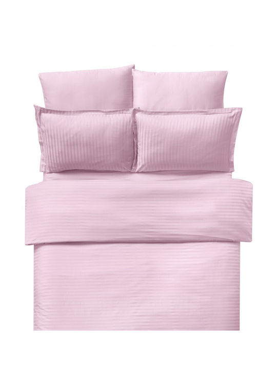 Pucioasa Bettbezug Einzelbett 160x200 Rosa