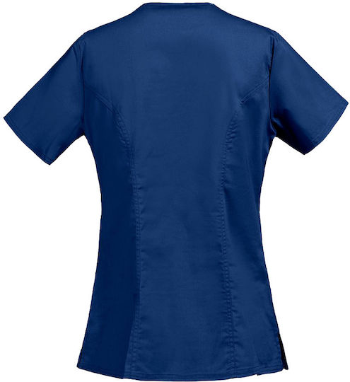 Cherokee WWE4728 Γυναικεία Ιατρική Μπλούζα Μπλε Dark Blue