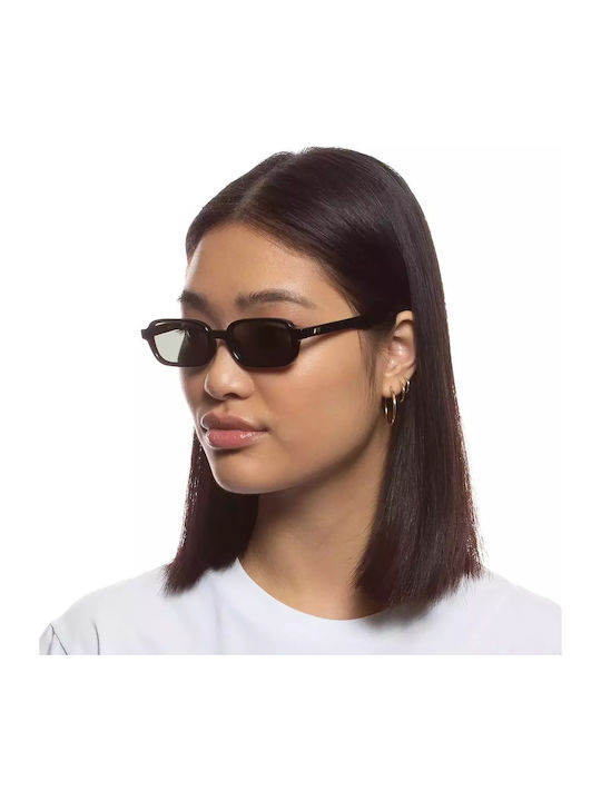 Le Specs Γυαλιά Ηλίου Μαύρα με Κοκκάλινο Σκελετό