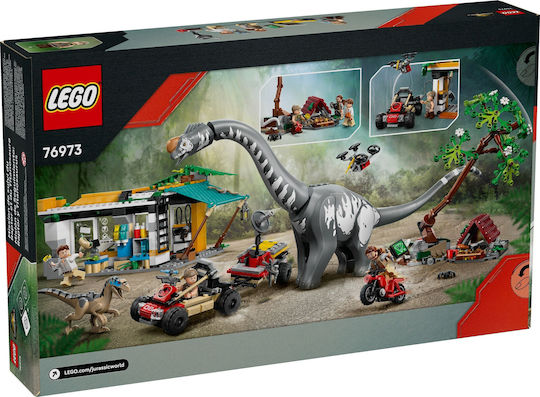 LEGO Jurassic World Raptor & Titanosaurus Tracking Mission за 7+ Години 582 Бройки