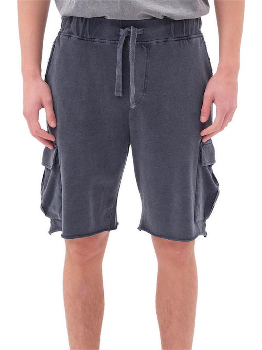 Ανδρική Βερμούδα Cargo Vintage Blue
