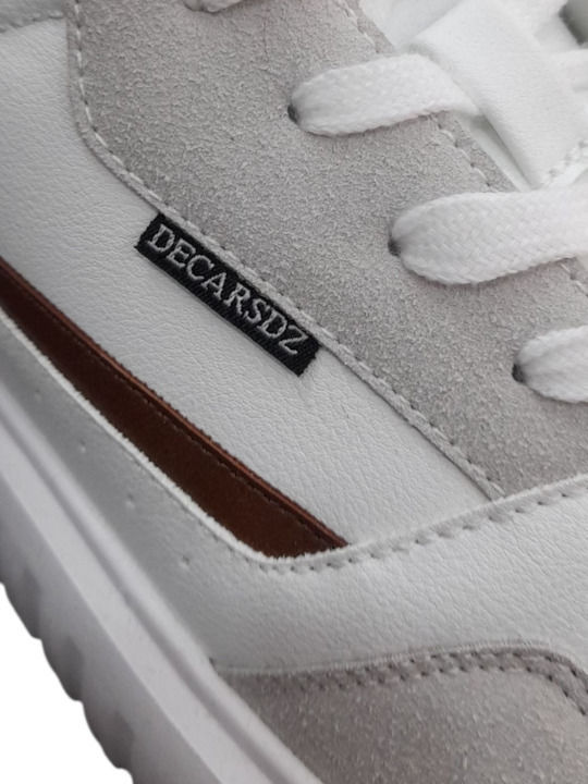 Herren Sneakers White / Brown