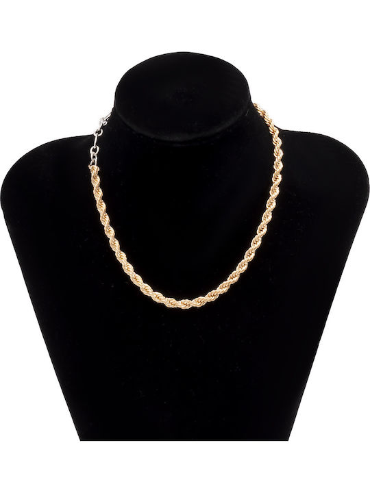 Златна Огърлица Twist Chain