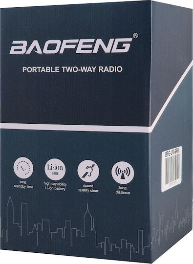 Baofeng UV-5RH Wireless Transceiver UHF/VHF 10W with Color Screen