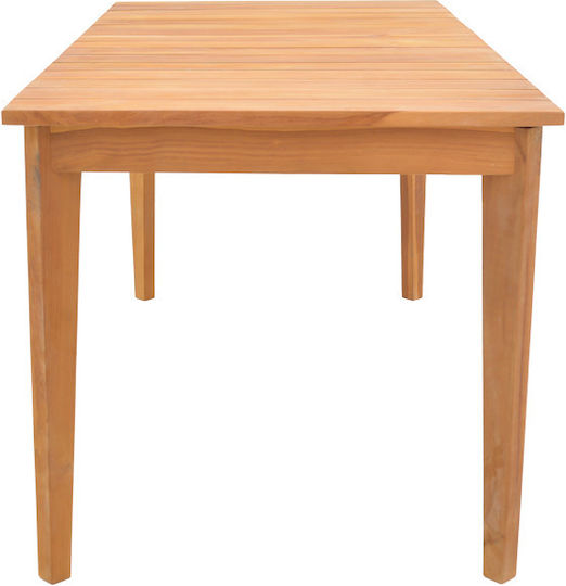 Ory Tisch Speisesaal aus Massivholz Natural Shade 160x80x75cm