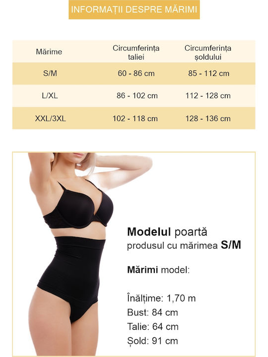 Zenifique Corsaje de strângere Black