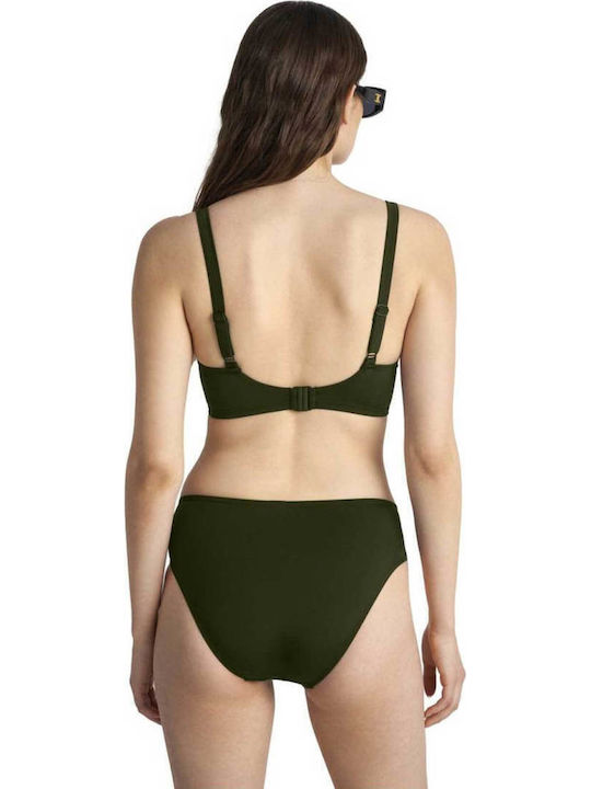 Bikini Σουτιέν D Cup Πράσινο