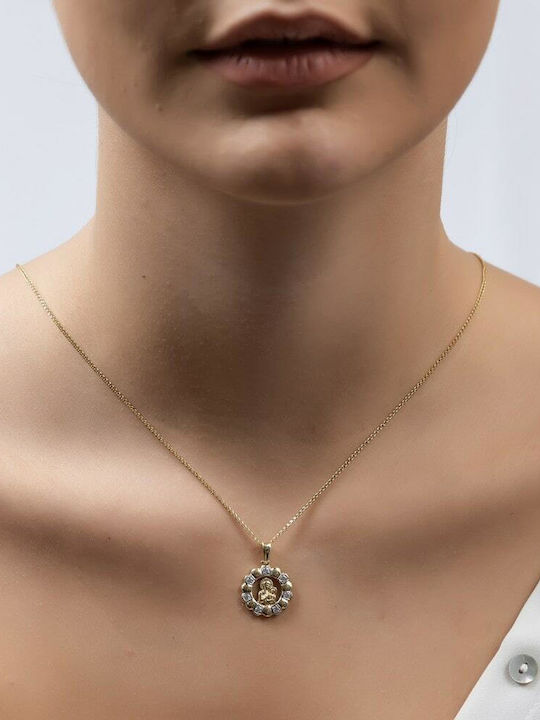 Women's Talisman Yellow Gold 14K Zircon Pa11100071