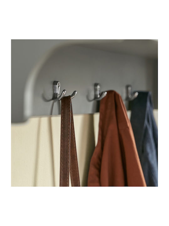 Eingangsmöbel mit Garderobe Grey 100x35x24.7cm