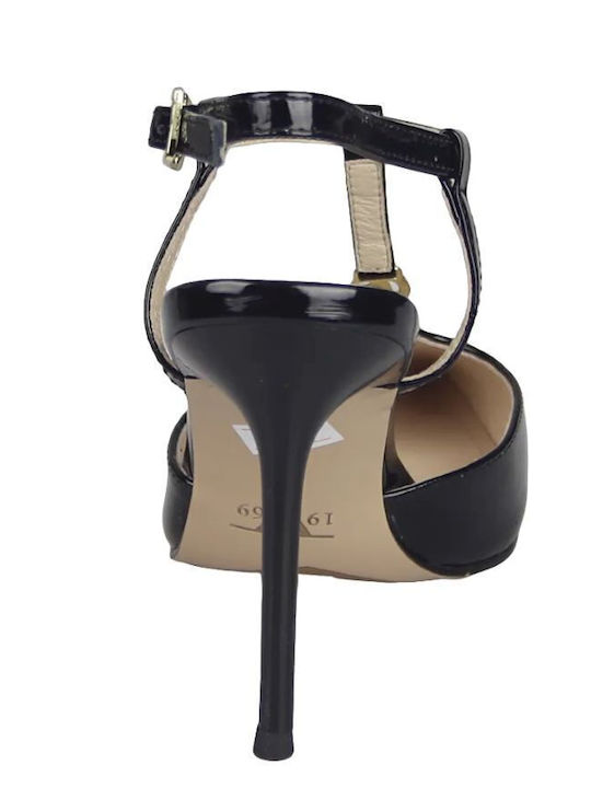 Black Heels with Strap