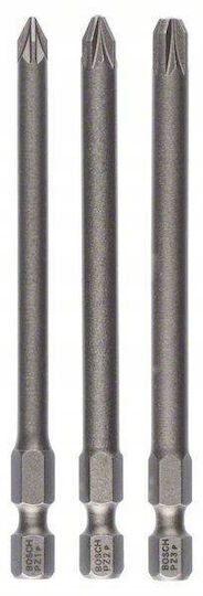 Klinga 89mm Pz1 2 3 Piece Star/Torx Screwdriver Bits Set