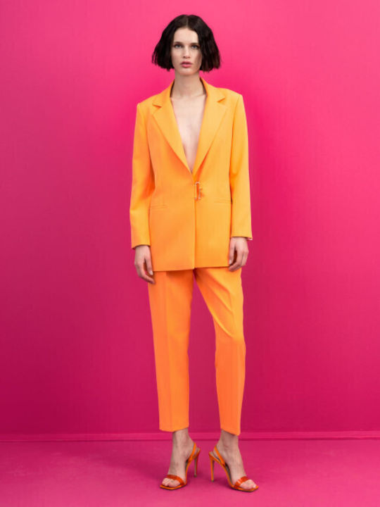 Access Damen Blazer Orange