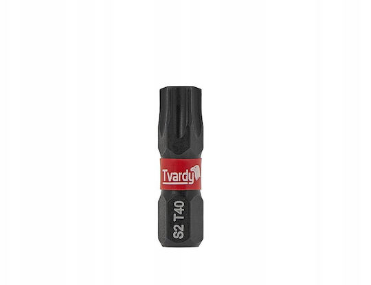 T40 Impact Bit 25mm S2 – Box 10/120