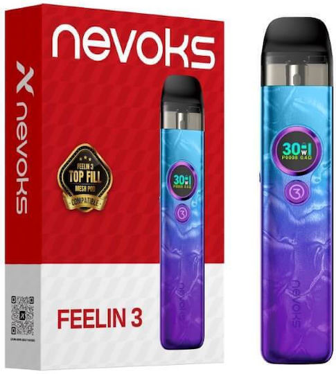 Nevoks Feelin Комплект капсули 2мл с Вградена Батерия 1500mAh Silver Lining