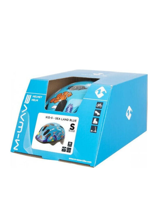 M-Wave Kids Bike Helmet for City Blue