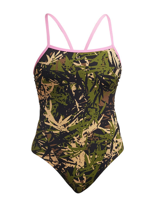 Gigi Jo Jo Activewear Swimsuit Green