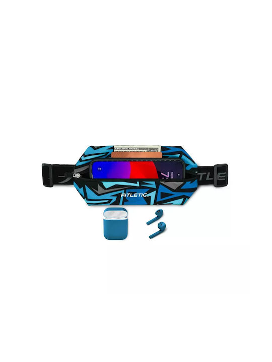Fitletic Mini Τσαντάκι Μέσης Μαύρο