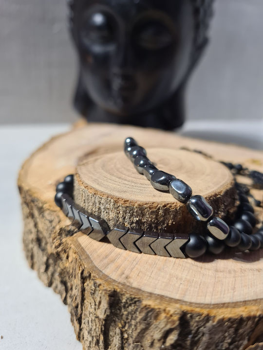 Βραχιολι Ananna Ανδρικο Bean Gunmetal