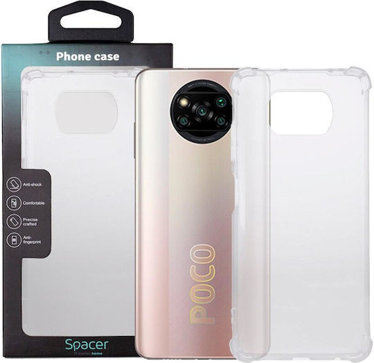 Spacer Задна корица Силикон 1.5мм Прозрачен (Pocophone X3 Pro 5G)