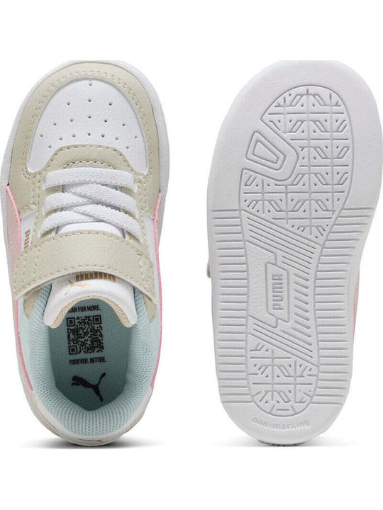 Caven 2.0 Block Kids Sneakers with Hoop & Loop Closure Purple