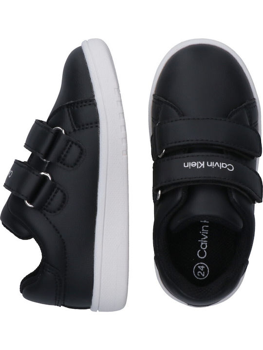 Kids Sneakers with Scratch Black