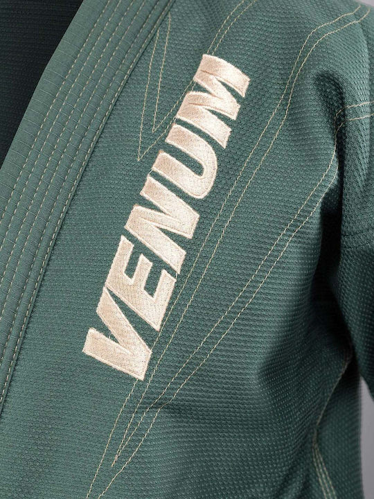 Venum Elite Men's Brazilian Jiu Jitsu Uniform Green