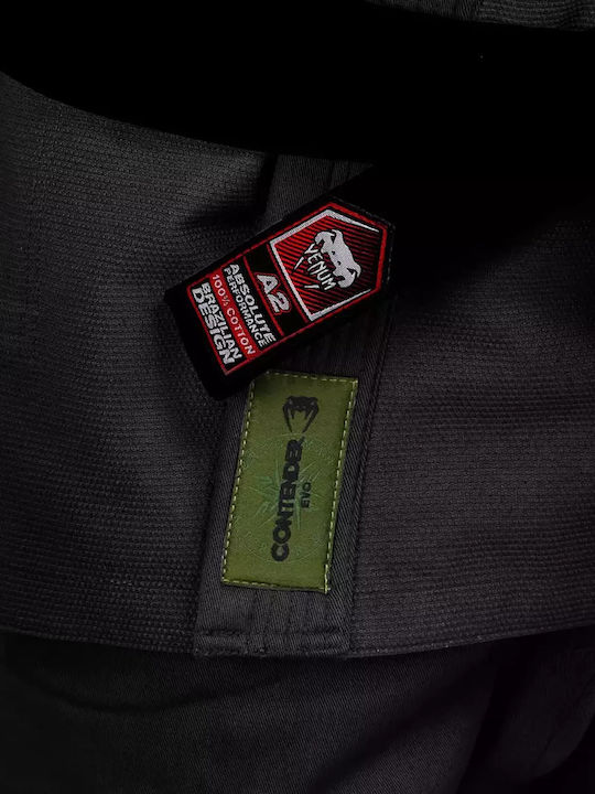 Venum Contender Evo 2.0 Uniform Brasilianisches Jiu Jitsu Schwarz