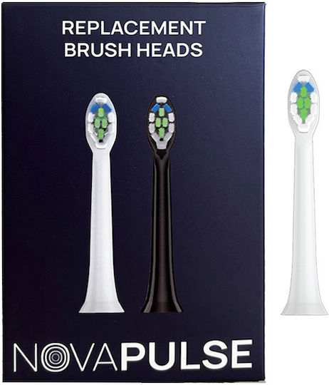 EllaDent Electric Toothbrush Replacement Heads White 4pcs