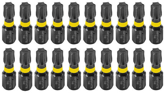 Biți de Impact Tx40 x 25 mm 20 Bucăți