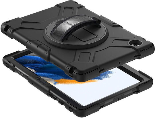 Eiger Flip Cover Περιστρεφόμενη Μαύρη (Samsung Galaxy Tab A8 10.5 inch)