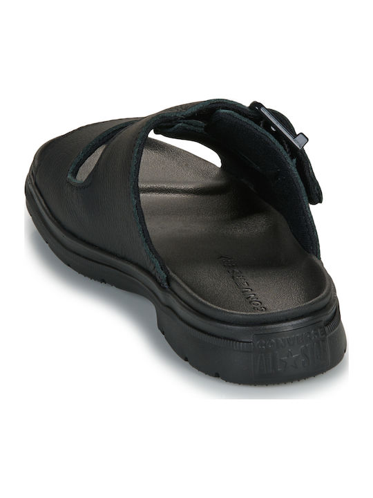 Flache Sandalen für Damen Flatforms in Schwarz Farbe