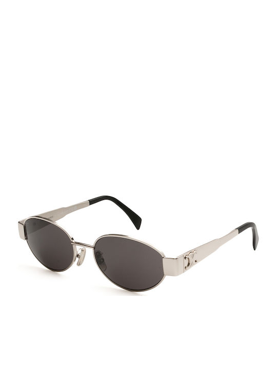 Celine Unisex Ochelari de soare cu Argintiu Cadru și Gri Lentilă CL40235U-16A