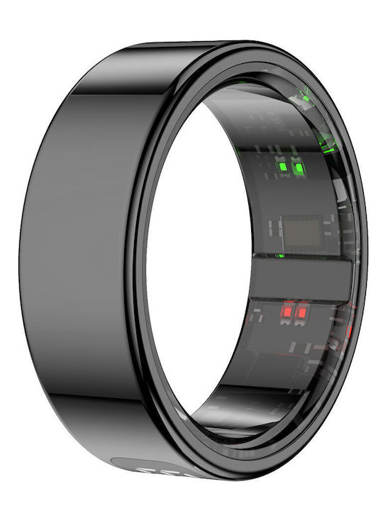 Leotec Kör HA Smart Ring 19.2mm με Παλμογράφο Μαύρο