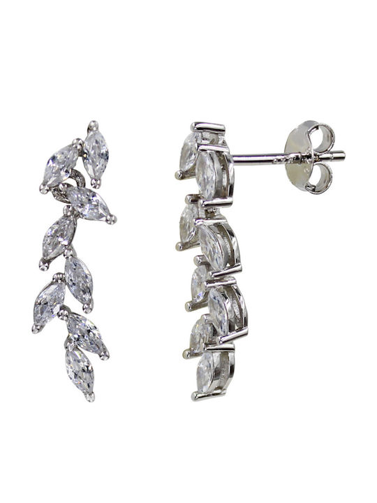 Silber Ohrringe Leaves Slv1099 Silber Ohrringe Leaves Slv1099