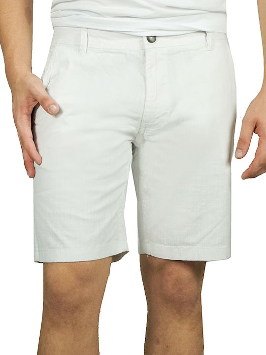 Ανδρική Βερμούδα Chino Λευκή