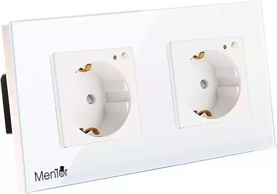 Power Socket Wi-Fi White 1pcs