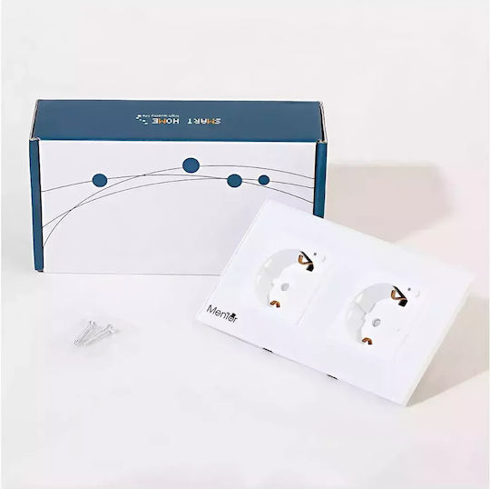 Power Socket Wi-Fi White 1pcs