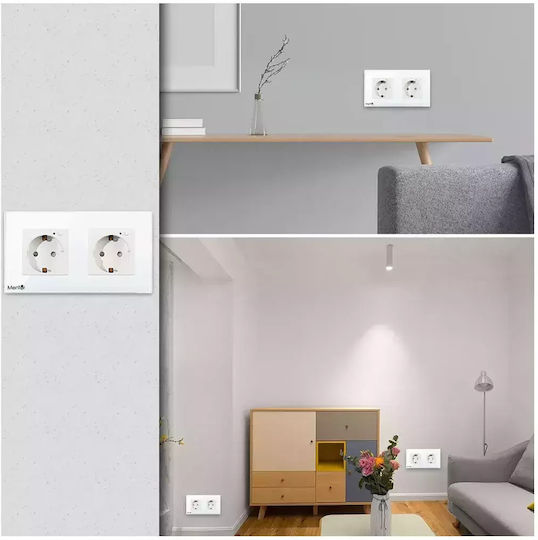 Power Socket Wi-Fi White 1pcs