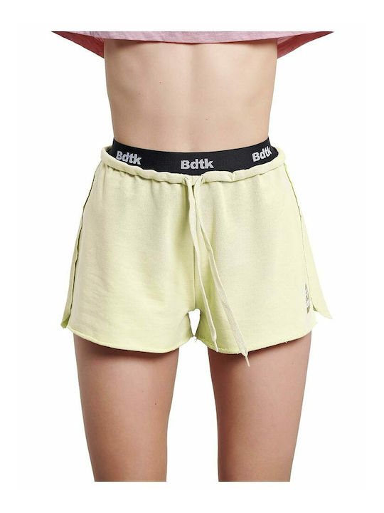 Bestie Women's Sporty Shorts Yellow