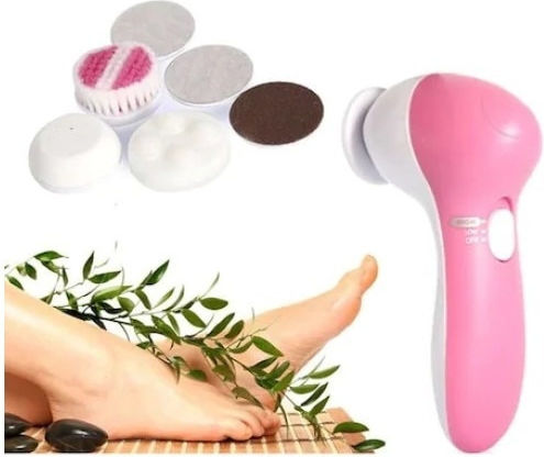 Bürste Massage für die Beine Rosa
