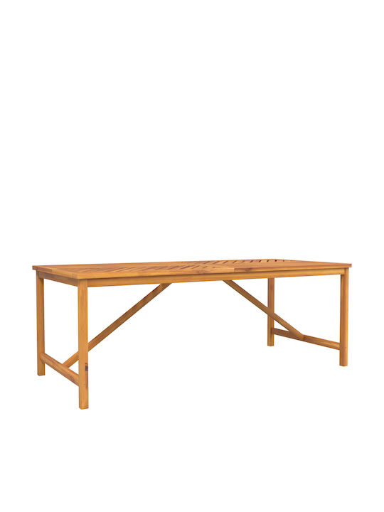 Garten- und Outdoor-Möbelsets Typsatz Speisesaal 7 Stück Braun