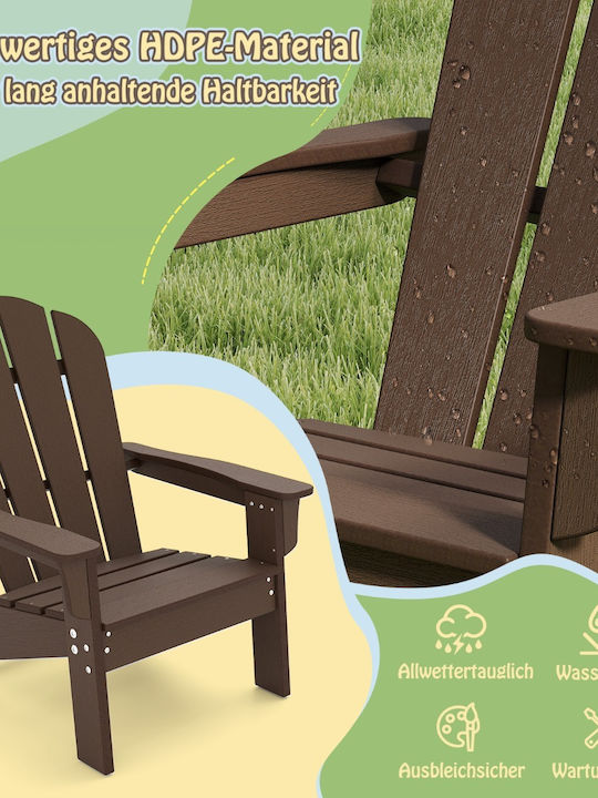 Scaun Cu brațe Maro 53.5x52x64buc 1buc