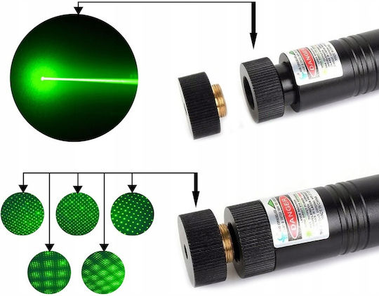 Verk Group Pointer με Πράσινο Laser σε Κόκκινο Χρώμα 5907451337332