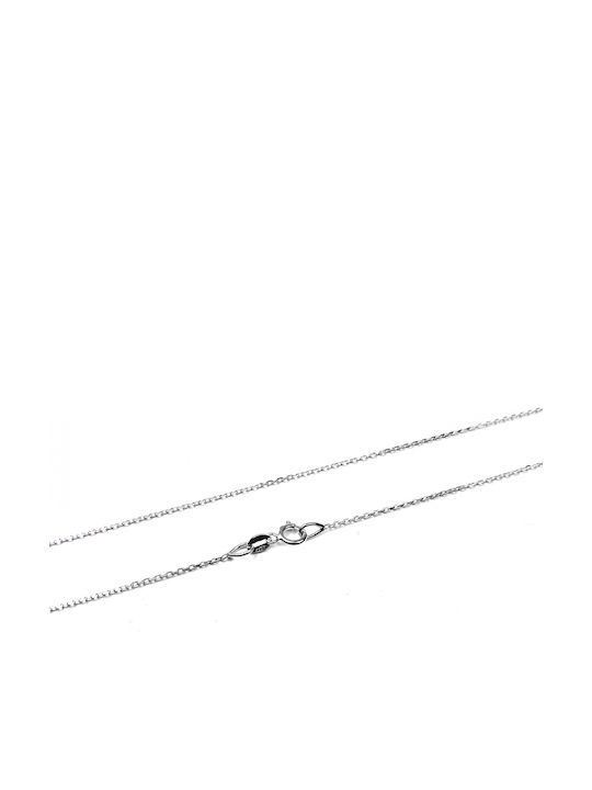 Val Oro Cross Solid Male White Gold 14K Chain Vlc-al-116